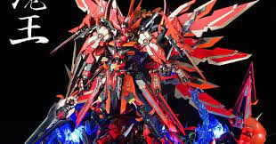 mg 1 x2f 100 gundam sengoku astray epyon prince of the devils gbwc 2016 taiwan diorama build modeled by prince of the devils gundam custom gundam