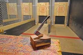 8 axe throwing targets, 2 corn hole lanes, a giant connect four, pool table, air hockey, pinball, cold craft & domestic beer, and great food are waiting on you. Axe Throwing Insurance Amusement Insurance Experts Northeast Insurance Center