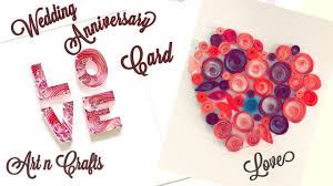 Wedding anniversary ideas if you are at a distance. Wedding Anniversary Cards Diy
