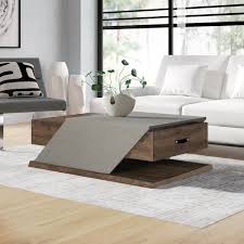 Berg Lift Top Solid Coffee Table With Storage Coffee Table Solid Coffee Table Coffee Table With Storage