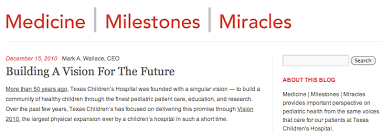 Medicine Milestones Miracles A Blog From Texas