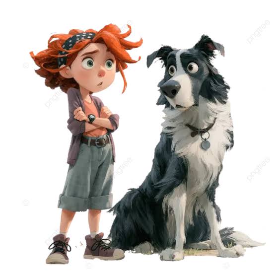 Chloe and Barnaby, standing together as absolute equals, do AI tạo