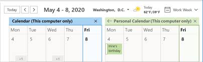 Office 365, currently outlook 2013, is installed. How To See Multiple Calendars In One Calendar View Microsoft Outlook 365