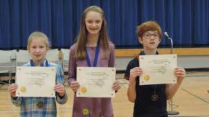 Pearre Creek Spelling Bee Winners