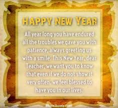 40 Happy New Year Wishes For Teachers 2020 Messages Greetings Iphone2lovely Wishes For Teacher Quotes About New Year New Year Message