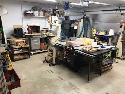 Sawstop 3hp Professional Table Saw W 36 Fence Rails And Extension Table Extension Table Table Saw Table Plans