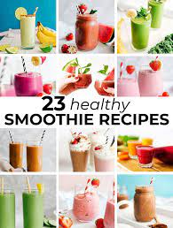 Delicious healthy smoothie recipes full of nutritious ingredients like fruit, nut butter, and yogurt. 23 Smoothie Recipes To Revamp Your Mornings Live Eat Learn