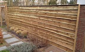 Image Schutting Van Schaaldelen Zaun Holz Zaun Sichtschutz Gartenparadies