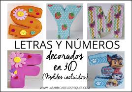 Letras Y Numeros Decorados En 3d Baf Molde de letras grandes para imprimir. letras y numeros decorados en 3d baf