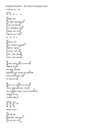 Ramli sarip chords with lyrics for acoustic guitar. Malay Gitar Kord Bumiputra Rockers Aku Hanya Serangga Chord