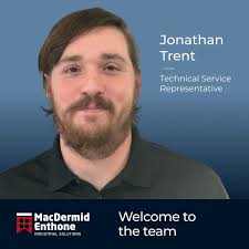 Please join me in welcoming Johnathan Trent to the MacDermid Enthone team! 
