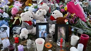 Scenes from Tumbler Ridge as community grieves deadly school shooting