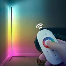 It's a visual art piece that enhances any room with stimulating color hues & lighting effects. Blitzwolf Bw Flt1 Corner Floor Lamp With Rgb Colorful Lighting Effect 68 Dynamic Light Modes Rf Remote Control Designed For Corners And Stable Structure