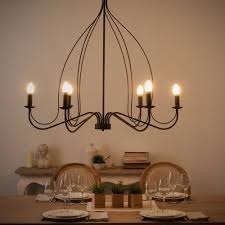 Lustre En Metal Noir D100 Saumur Maisons Du Monde Lustre Metal Chandelier Deco Maison Du Monde
