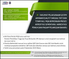 Kandungan rasmi hanya pada laman yang asal di dalam bahasa inggeris dan malaysia. Taklimat Pelaksanaan Sistem Jaminan Official Agensi Kelayakan Malaysia Mqa Facebook