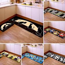 50*80cm+40*120cm kitchen rug anti