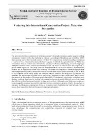 Choosing between a lump sum payout or a monthly annuity can be confusing. Pdf Venturing Into International Construction Project Malaysian Perspective Dr Kashan Pirzada Academia Edu