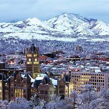 Travelchannel On Instagram Salt Lake City Utah Dailyescape Travel Saltlake Salt Lake City Utah Winter Weekend Getaways Utah Travel
