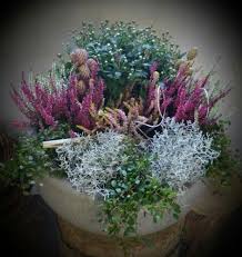 Grabschale Grabschale Blumen Im Blumentopf Bepflanzung