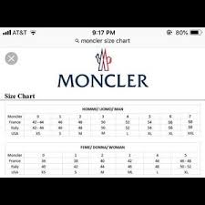 Matter Of Fact Moncler Sizing Chart 2019