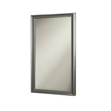 D framed recessed bathroom medicine cabinet in chrome model# 533124x jensen horizon 36 in. Jensen Ashton 15 75 In W X 25 5 In H X 5 In D Recessed Mirrored Medicine Cabinet In Satin Nickel 625n244snpx The Home Depot