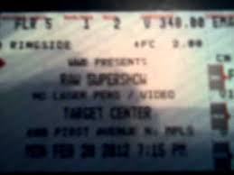 This is based from personal experience, and it does not limit to just bts concerts. Wwe Monday Night Raw Tickets