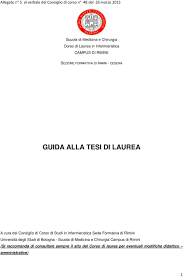 Esempio frontespizio tesi unibo, guide, progetti e ricerche di diritto. Guida Alla Tesi Di Laurea Pdf Download Gratuito