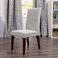 Ultimate Stretch Suede Dining Room Chair Cover In 2020 Dining Room Chair Covers Slipcovers For Chairs Dinning Room Chair Covers