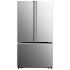 hisense 26 6 cu ft french door refrigerator with ice maker fingerprint resistant stainless steel energy star lowes com in 2021 french door refrigerator ice maker refrigerator