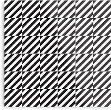 Black And White Diagonal Lines Op Art Pattern Metal Print By Kallyfactory Pattern Art Op Art Patterns Canvas