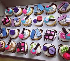 Once the cakes are dry, heat enough oil in a skillet to submerge the cakes. Iphone Makeup Mac Nail Polish Girly Cupcakes Www Creativecakesbykeekee Com Makeup Cupcakes Spa Party Foods Creative Cakes