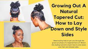 Then, you can add hair threads of different colours on the braids to accentuate the low. How To Grow Tapered Natural Hair Shaved Sides How To Lay Edges Shaved Sides Youtube