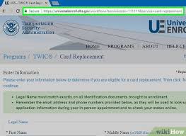 How To Obtain A Twic Card With Pictures Wikihow