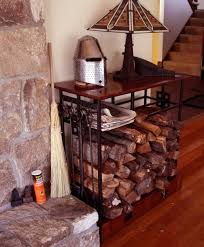 Mission Style Indoor Firewood Rack Diy Project Indoor Firewood Rack Firewood Storage Indoor Wood Storage