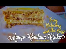 Easy Mango Float Recipe Pang Negosyo With Costing Youtube Float Recipes Mango Float Mango Graham Cake