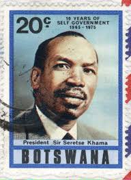 Resultado de imagen de botswana rey 1947
