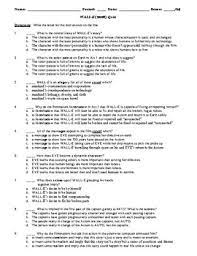 What is chandler bing's middle name? Wall E Film 2008 25 Question Matching And Multiple Choice Quiz