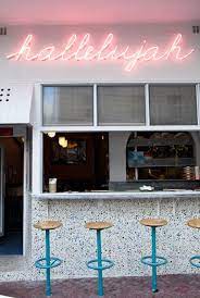 Hallelujah Cape Town Cafe Bar Design Building Signs Neon Lighting