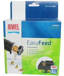 juwel automatic electronic fish shrimp feeder for flake pellet and tablet food battery operated feeder koi fish food automatic fish feeder