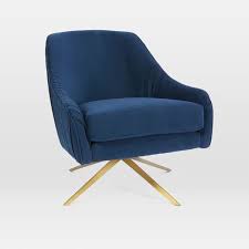 Roar Rabbit Pleated Swivel Chair Upholstered Swivel Chairs Living Room Chairs Modern Eclectic Dining Chairs