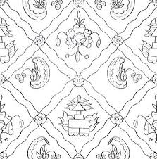 Pola Batik Indonesia Batik Pola Hiasan Ornamen