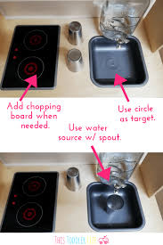 I found ours right by the signe rugs, but i forgot to record the name and it's not currently available online. Find Out Exactly How To Turn Your Child S Play Kitchen Into A Working Montessori Kitchen Including Exampl In 2021 Diy Play Kitchen Ikea Kids Kitchen Ikea Play Kitchen