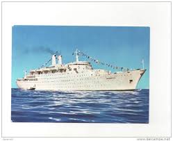 Ancerville Compagnie De Navigation Paquet Ligne Maroc Iles Canaries Senegal Cruise Ship Cruise Ocean