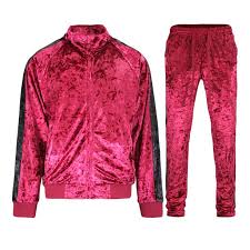 Velour jogger with neoprene and velour piping in smoke grey. G Style Usa G Style Usa Men S Velvet Velour Tracksuit Set Zipper Jacket And Sweatpants St851 Burgundy Large Walmart Com Walmart Com