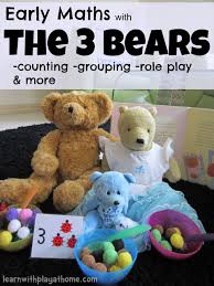 Porridge taste testing is a fun way to incorporate a little cooking and explore children's sense of taste and smell while doing a group graphing activity. Learn With Play At Home Early Maths With The 3 Bears Fun Counting And Grouping Activity