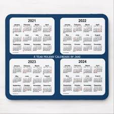 2021 2024 Police Box Blue Holiday Calendar By Janz Mouse Pad Zazzle Com Holiday Calendar Custom Calendar Diy Holiday Gifts