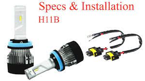H11b Led Headlights Bulbs Replacement Install Change Halogen Low Beam Bulb Adapter Headlight Bulbs Headlight Bulb Replacement