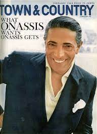 His fame increased enormously in october 1968 when he married jacqueline kennedy, the widow of the late u.s. Aristotle Onassis Town Country February 1964