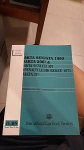 Akta senjata 1960 (akta 206). Akta Senjata 1960 Akta 206 Akta Senjata Api Penalti Lebih Berat 1971 Akta 37 Hingga 25hb September 2017 Shopee Malaysia