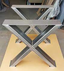 sturdy model heavy01 dining table x legs heavy table salle a manger pieds de table pieds de table a manger